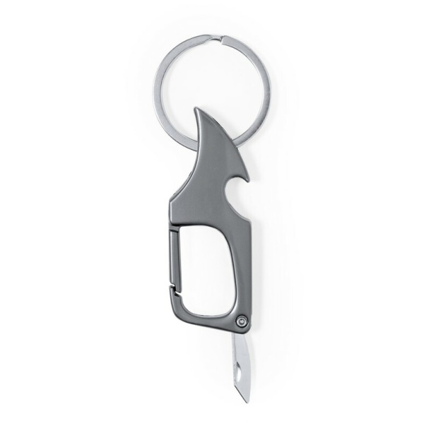  Keyring, bottle opener, box opener blade