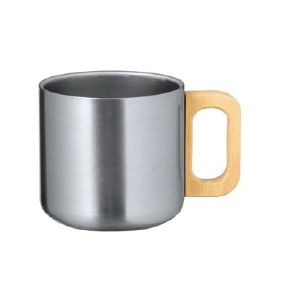  Recycled stainless steel mug 400 ml