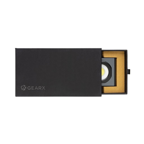  Gear X RCS recycled plastic USB pocket work light 260 lumen