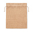 JUTE SMALL Small jute gift bag 14 x 22 cm