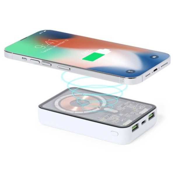  Magnetic wireless power bank 5000 mAh, wireless charger 15W