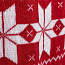 Scarf, Christmas pattern