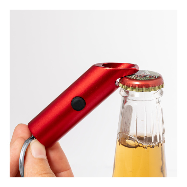 Kushing bottle opener flashlight