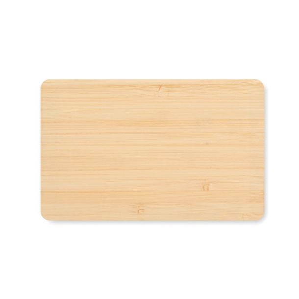 CUSTOS + RFID protective card in bamboo
