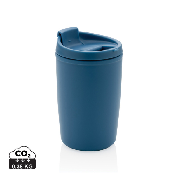  GRS Recycled PP tumbler with flip lid