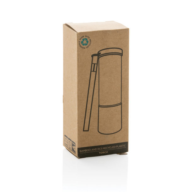  Bamboo and RCS recycled plastic torch