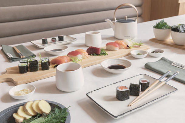 Ukiyo 8-dijelni set za sushi od bambusa
