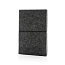  GRS certified recycled felt A5 softcover notebook