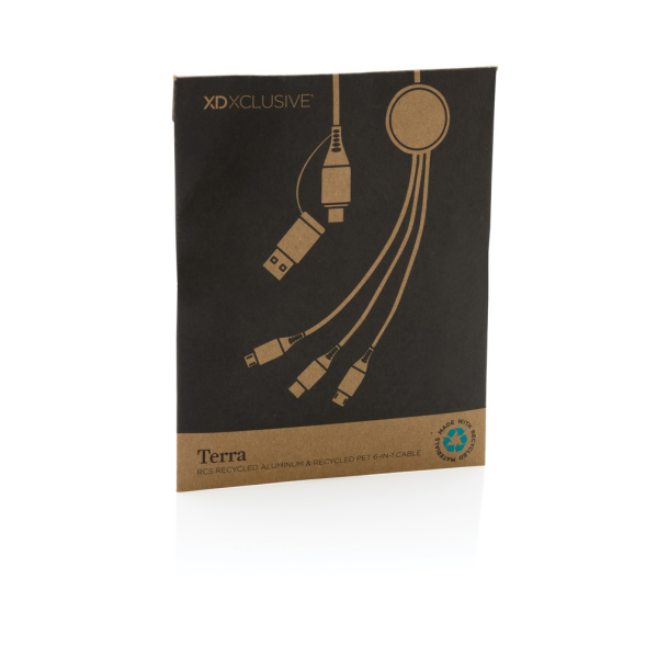  Terra RCS recycled aluminum 120 cm 6-in-1 cable