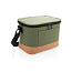  Two tone cooler bag with cork detail