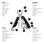  Solid multitool with carabiner