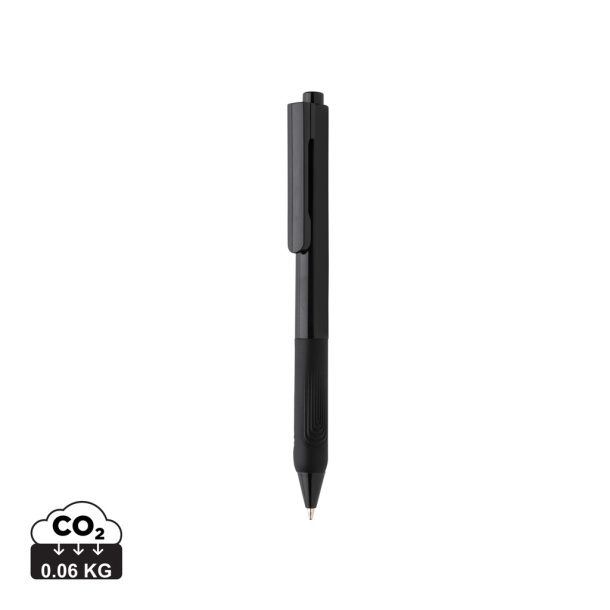  X9 solid pen with silicon grip
