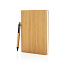  A5 Bamboo notebook & pen set