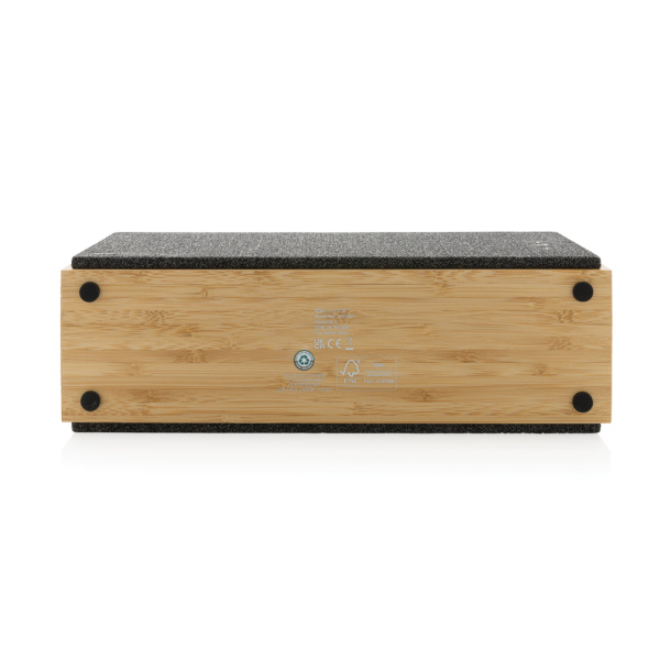  Wynn 20W FSC® bamboo wireless speaker