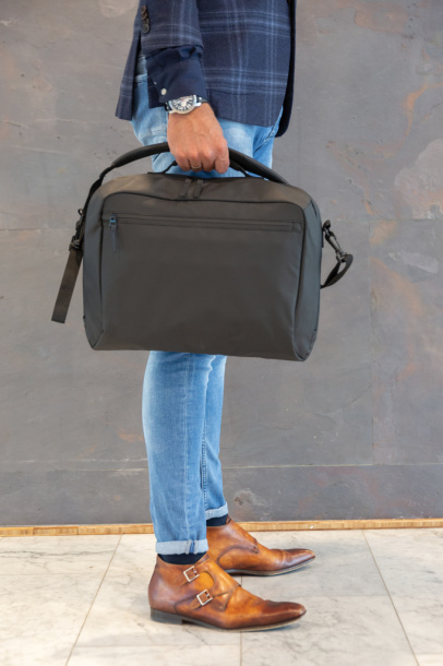  Fashion black 15.6" laptop bag PVC free