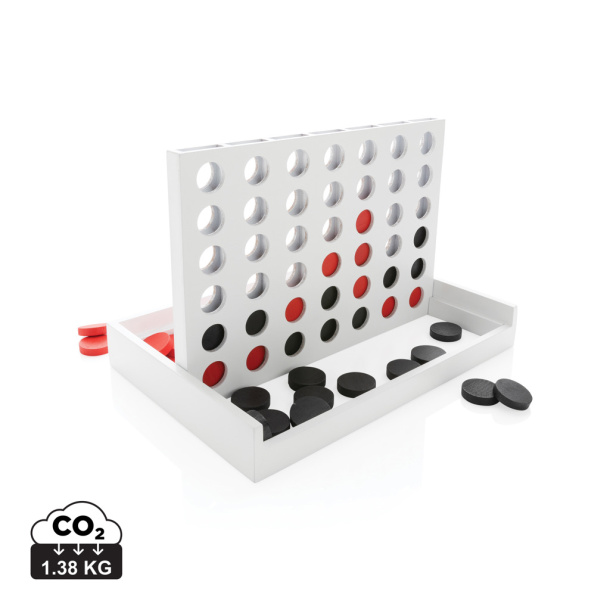  FSC® Connect four wooden game