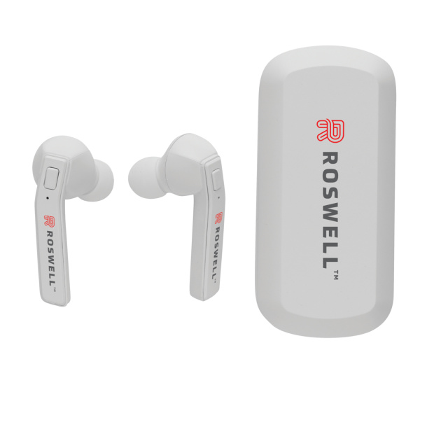 Free flow tws earbuds in charging case P329.041 Promoshop