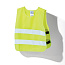  GRS recycled PET high-visibility safety vest 3-6 years