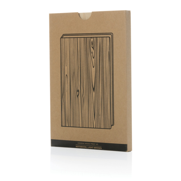  Kavana wood print A5 notebook