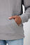  Iqoniq Trivor recycled polyester microfleece hoodie, storm grey