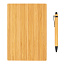  Bamboo set s A5 notesom i kemijskom olovkom