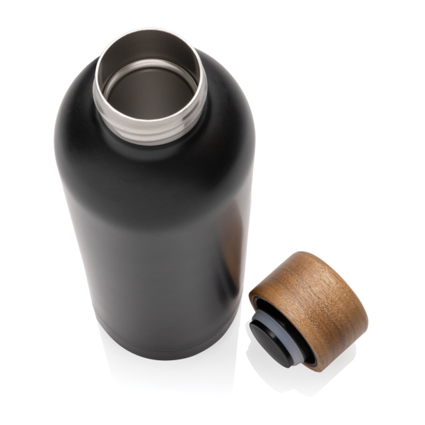  Wood vakuum boca od RCS certificiranog recikliranog nehrđajućeg čelika, 500 ml