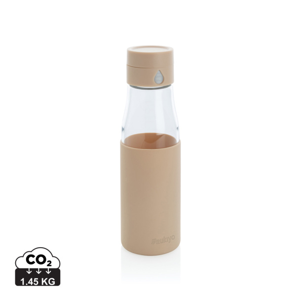  Ukiyo staklena boca za praćenje hidratacije s navlakom