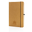  Recycled leather hardcover notebook A5