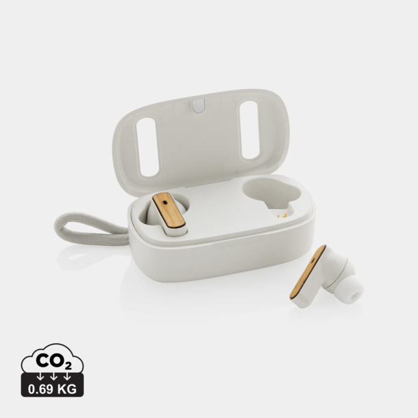  TWS slušalice od RCS reciklirane plastike i FSC® bambusa