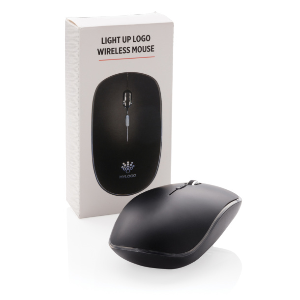  Bežični miš s osvjetljenim logotipom