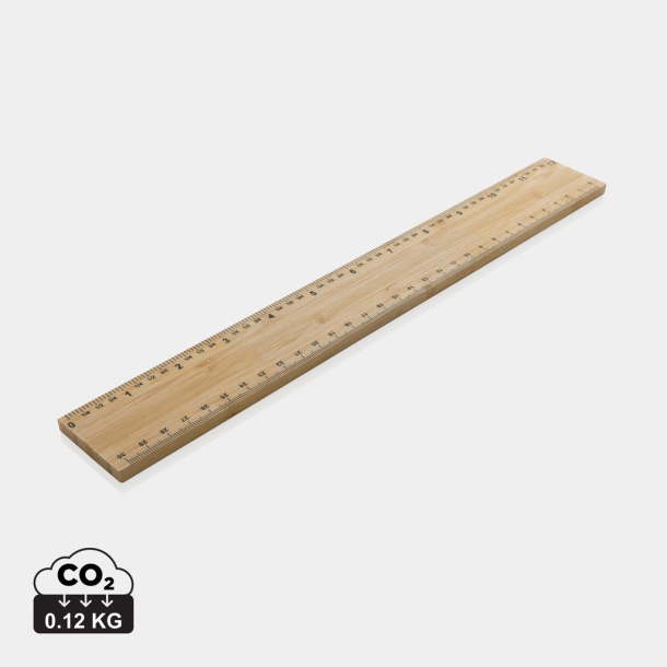  Timberson debelo dvostrano bambus ravnalo, 30 cm