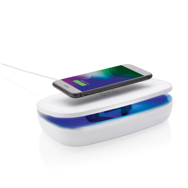  UV-C sterilizer box with 5W wireless charger