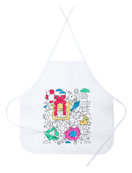 Tizy colouring apron