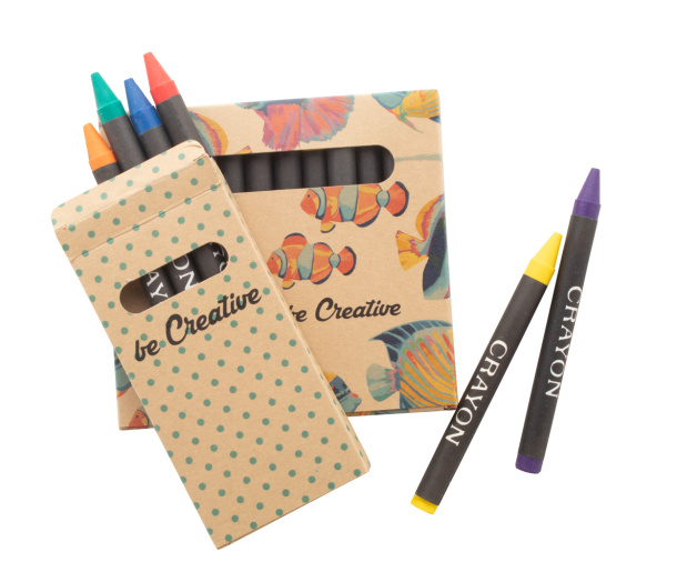 Craxon 6 Eco custom 6 pc crayon set