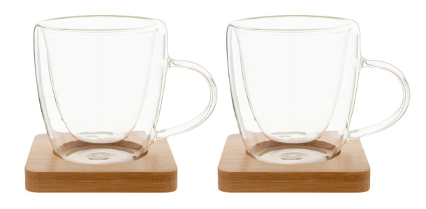 Mocaboo glass espresso cup set