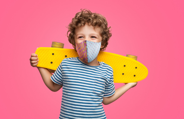 CreaMask Adjust Kids custom face mask for kids
