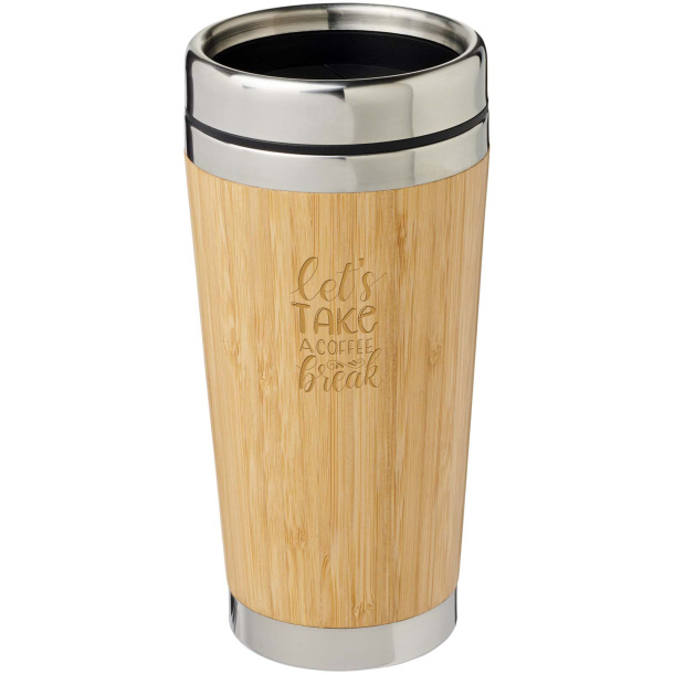 Bambus 450 ml tumbler with bamboo outer - Bullet