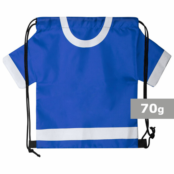  Drawstring bag "football fan T-shirt", children size